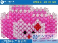 帶著更多的寶媽們掙錢！貴州凱里瞿女士做手工之家的珠繡手工活外發(fā)加工項(xiàng)目掙錢后