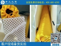 自己動手在家做美麗的珠繡畫喜鵲登枝，掛在家里很喜慶