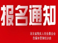殊途同歸，共圓殘疾人就業(yè)創(chuàng)業(yè)夢----手工之家祝河北省殘疾人創(chuàng)業(yè)基金會殘疾人自媒體營銷培訓報名開始