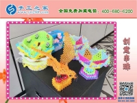 外發(fā)串珠子手工活是自由的活兒，只要空閑就可以加工掙錢