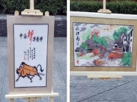 在家做珠繡串珠加工手工活，發(fā)揚中華民族傳統(tǒng)文化